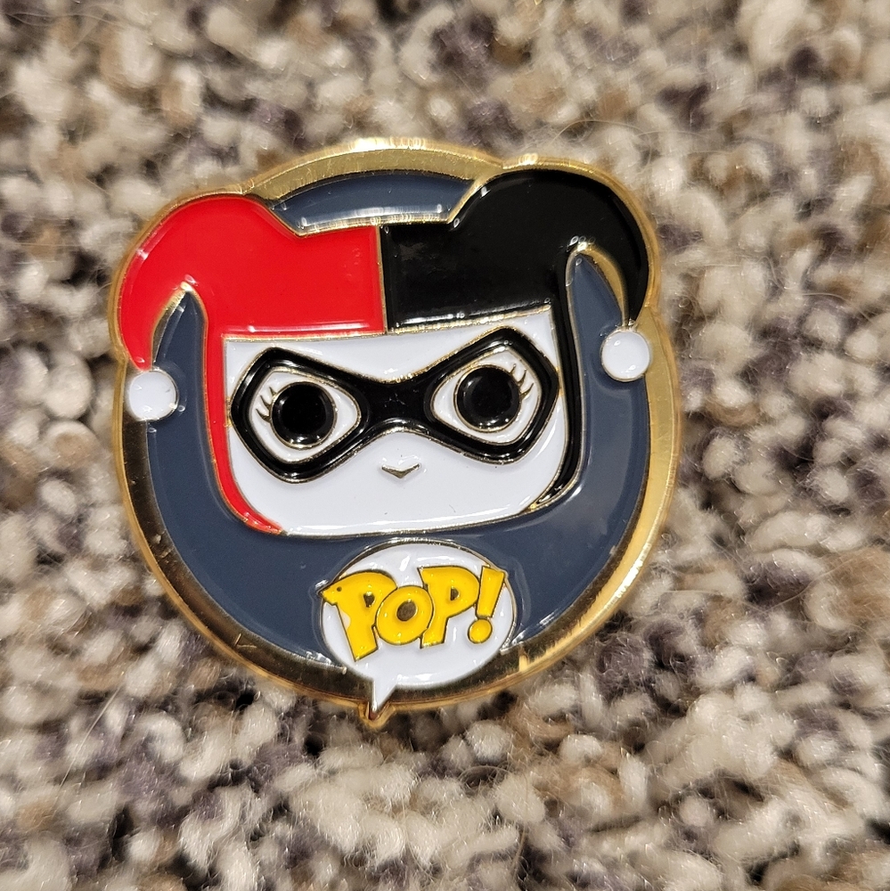 Harely Quinn Funko Pop Pin
